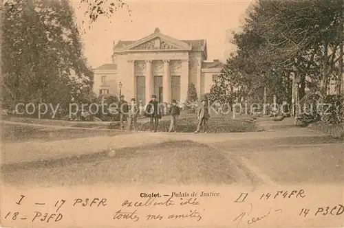 AK / Ansichtskarte Cholet Palais de Justice Cholet