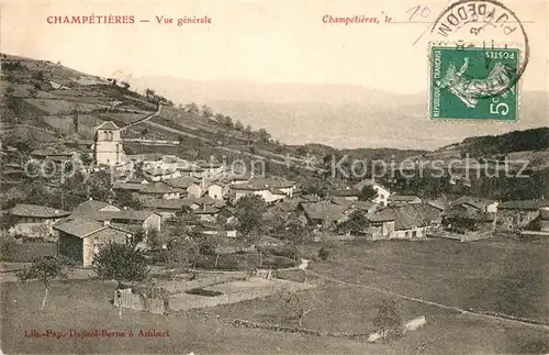 AK / Ansichtskarte Champetieres Panorama Champetieres