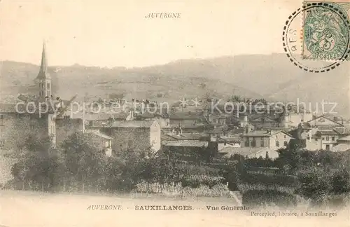 AK / Ansichtskarte Sauxillanges Panorama Sauxillanges