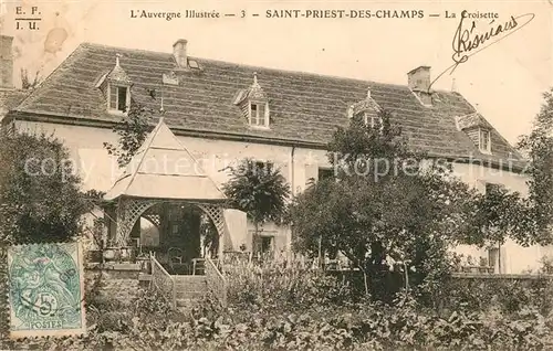 AK / Ansichtskarte Saint Priest des Champs La Croisette Saint Priest des Champs