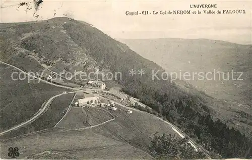 AK / Ansichtskarte Cantal_Montagne Col de Nerom Vallee du Falgoux 