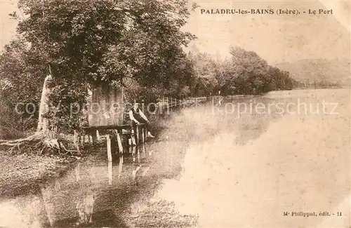 AK / Ansichtskarte Paladru Le Port Paladru