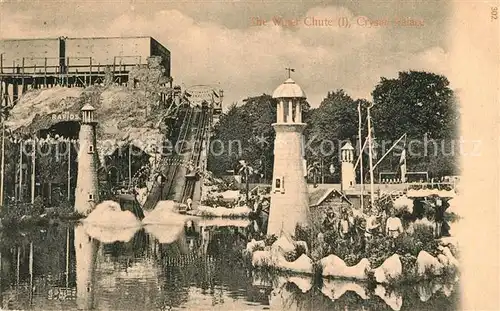 AK / Ansichtskarte London Crystal Palace Water Chute London