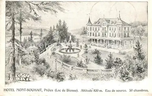 AK / Ansichtskarte Preles Hotel Mont Souhait Preles