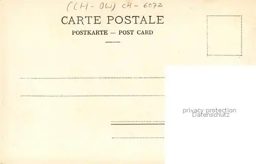 AK / Ansichtskarte Sachseln_OW Ortspartie Sachseln OW