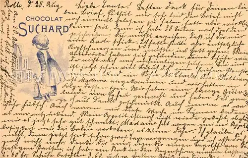 AK / Ansichtskarte Neuchatel_NE Chocolat Suchard Neuchatel NE