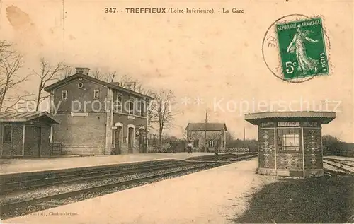 AK / Ansichtskarte Treffieux La Gare Treffieux