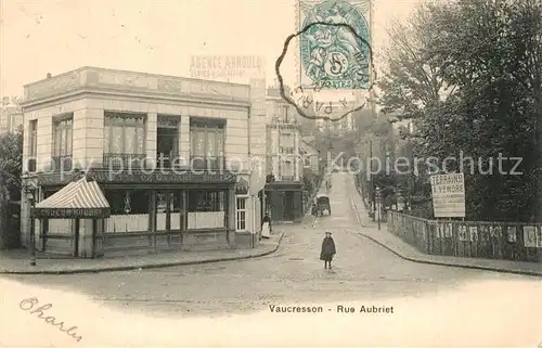 AK / Ansichtskarte Vaucresson Rue Aubriet Vaucresson
