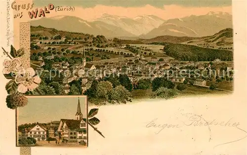 AK / Ansichtskarte Wald_ZH Panorama Wald_ZH