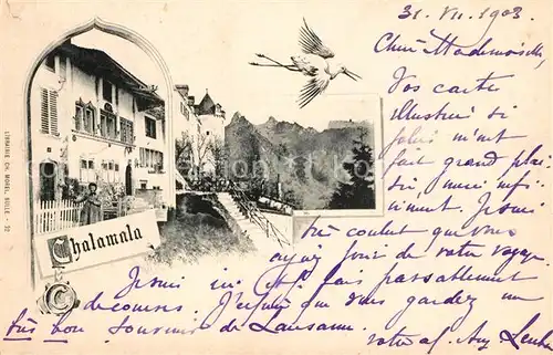 AK / Ansichtskarte Chalamala_FR Teilansicht 