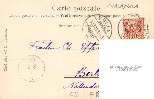 AK / Ansichtskarte Chalamala_FR Teilansicht 