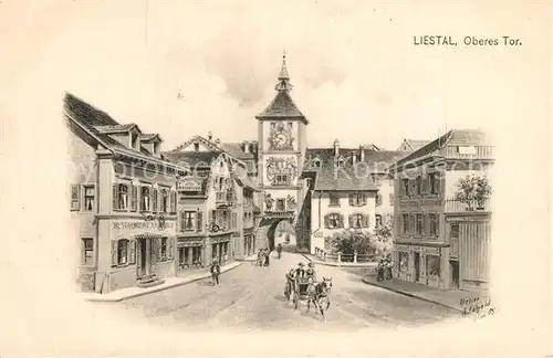 AK / Ansichtskarte Liestal Oberes Tor Liestal