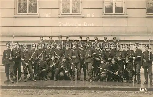 AK / Ansichtskarte Bern_BE Stadtwache Bern Bern_BE