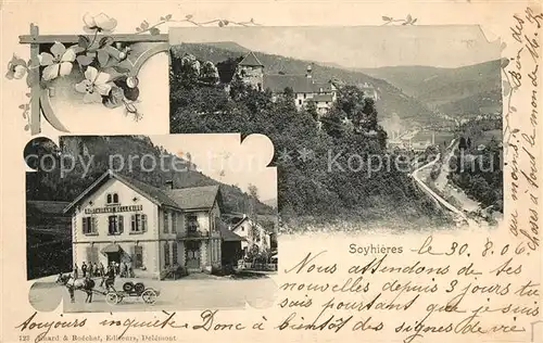 AK / Ansichtskarte Soyhieres Panorama Restaurant Bellerive Soyhieres