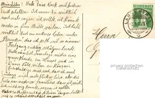 AK / Ansichtskarte Langenthal_BE Marktgasse Langenthal BE