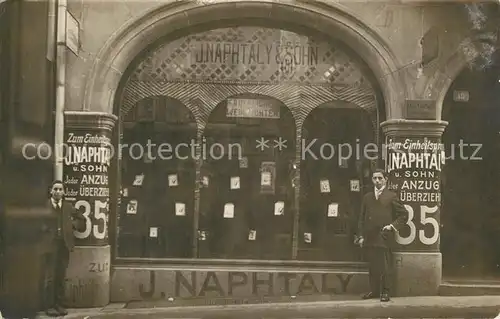 AK / Ansichtskarte Luzern_LU Naphtaly und Sohn Kaufladen Luzern_LU