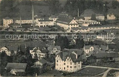 AK / Ansichtskarte Wattwil Bleiken mit Industrie Quartier Wattwil