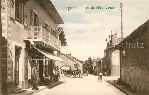 AK / Ansichtskarte Begnins Place de lEcu Vaudois Begnins