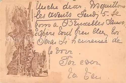 AK / Ansichtskarte Les_Avants Grand Hotel des Avants Les_Avants