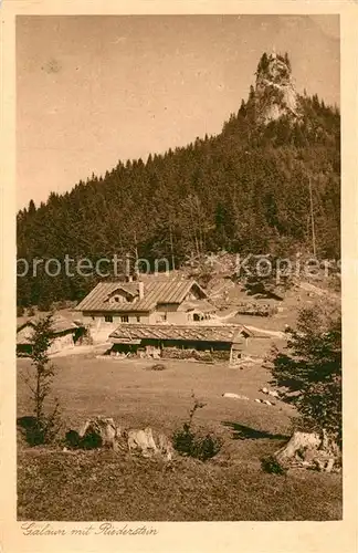 AK / Ansichtskarte Rottach Egern Galaun mit Riederstein Rottach Egern