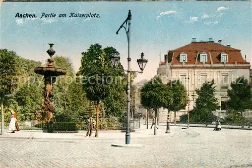 AK / Ansichtskarte Aachen Kaiserplatz Aachen