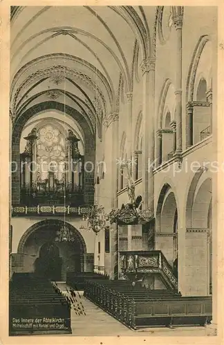 AK / Ansichtskarte Werden_Ruhr Abteikirche Werden Ruhr