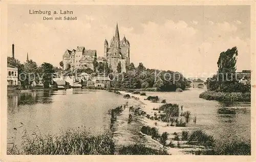 AK / Ansichtskarte Limburg_Lahn Dom Schloss Lahn Limburg_Lahn