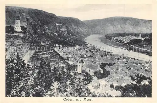 AK / Ansichtskarte Kobern Gondorf Fliegeraufnahme Mosel Kobern Gondorf