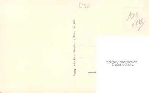 AK / Ansichtskarte Trier  Trier