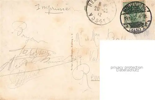 AK / Ansichtskarte Freiburg_Breisgau Stadttheater Freiburg Breisgau