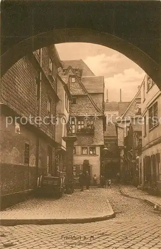 AK / Ansichtskarte Frankfurt_Main Hexenpl?tzchen Frankfurt Main