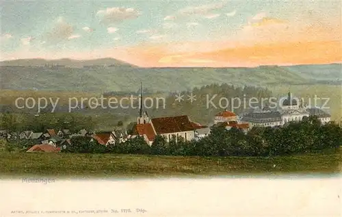 AK / Ansichtskarte Menzingen_Zug  Menzingen Zug