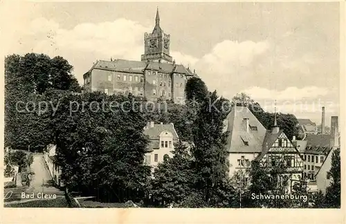 AK / Ansichtskarte Bad_Cleve Schwanenburg Bad_Cleve