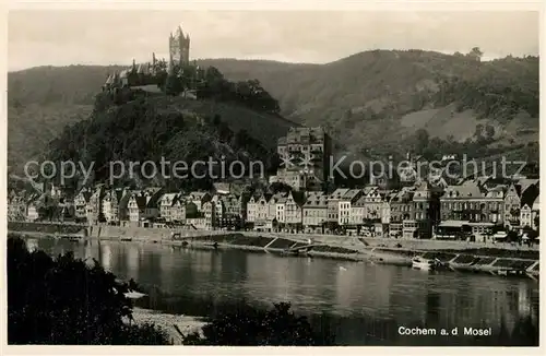 AK / Ansichtskarte Cochem_Mosel Moselpartie Cochem Mosel