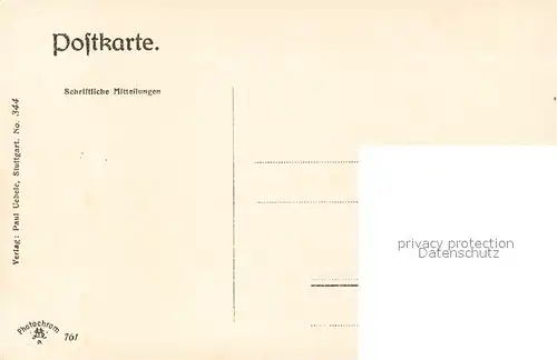 AK / Ansichtskarte Stuttgart Schlossplatz mit Jubil?ums?ule Parade Stuttgart