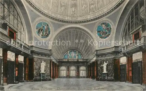 AK / Ansichtskarte Wiesbaden Kurhaus Thermenhalle  Wiesbaden
