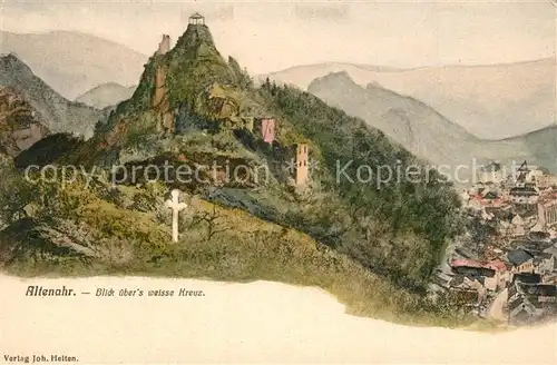 AK / Ansichtskarte Altenahr Weisses Kreuz Altenahr