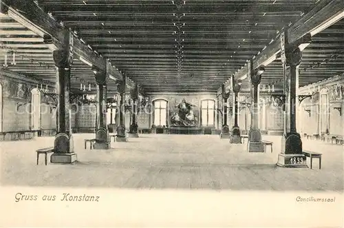 AK / Ansichtskarte Konstanz_Bodensee Conciliumssaal Konstanz_Bodensee