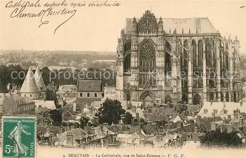 AK / Ansichtskarte Beauvais Cathedrale  Beauvais