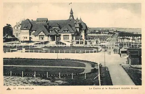 AK / Ansichtskarte Riva Bella Casino Boulevard Aristide Briand  Riva Bella