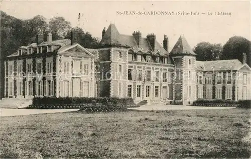AK / Ansichtskarte Saint Jean du Cardonnay Chateau Saint Jean du Cardonnay