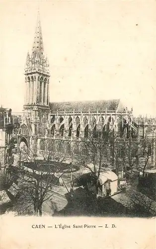 AK / Ansichtskarte Caen Eglise Saint Pierre Caen