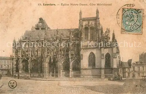 AK / Ansichtskarte Louviers_Eure Eglise Notre Dame  Louviers Eure