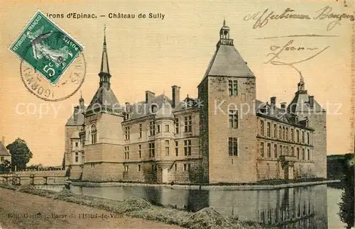 AK / Ansichtskarte Sully_Saone et Loire Chateau Sully Saone et Loire