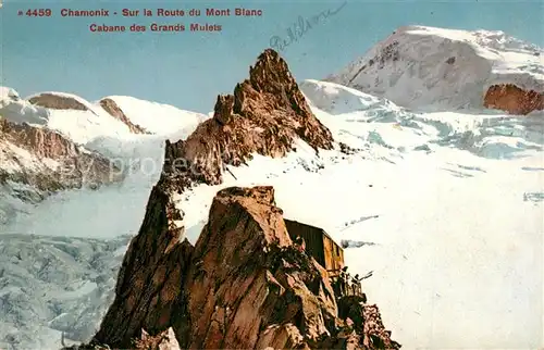 AK / Ansichtskarte Chamonix Route du Mont Blanc Cabane des Grands Mulets Chamonix