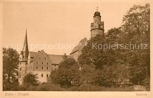 AK / Ansichtskarte Stein_Hartenstein Schloss Stein_Hartenstein