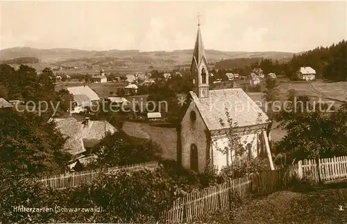 AK / Ansichtskarte Hinterzarten Kapelle Landschaftspanorama Schwarzwald Trinks Postkarte Hinterzarten