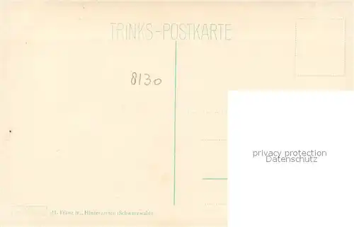 AK / Ansichtskarte Hinterzarten Kapelle Landschaftspanorama Schwarzwald Trinks Postkarte Hinterzarten