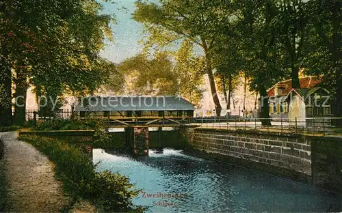 AK / Ansichtskarte Zweibruecken_Pfalz Schleuse Zweibruecken Pfalz