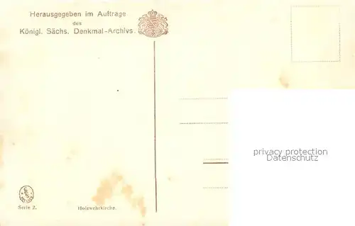 AK / Ansichtskarte Grossrueckerswalde Kirche Grossrueckerswalde